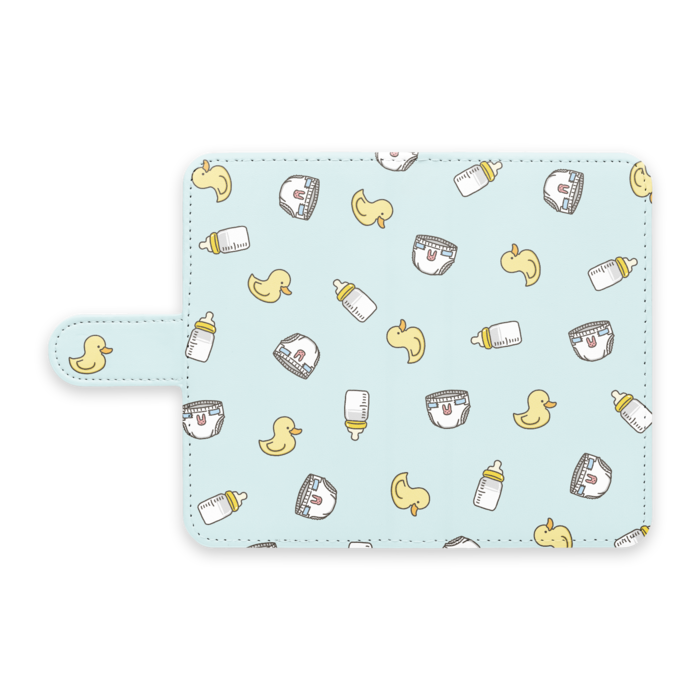 手帳型Androidケース - S - ストラップ穴 なし