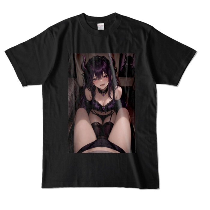 カラーTシャツ - L - ブラック （濃色）