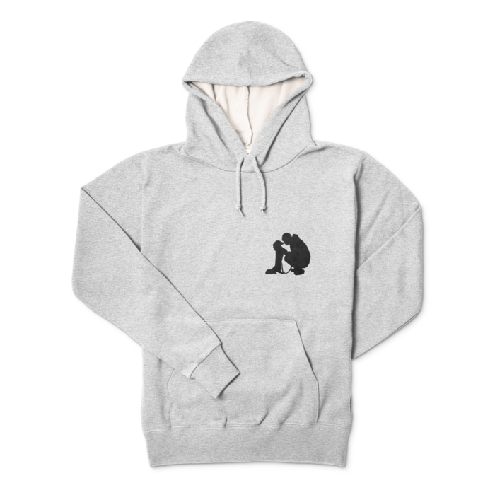 パーカー - M - 杢グレー