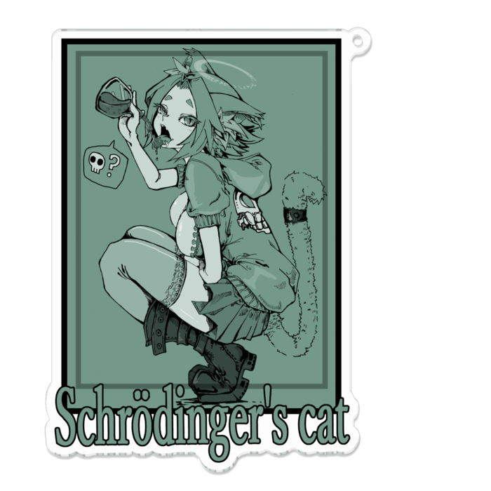 アクリルキーホルダー - 100 x 100 (mm)