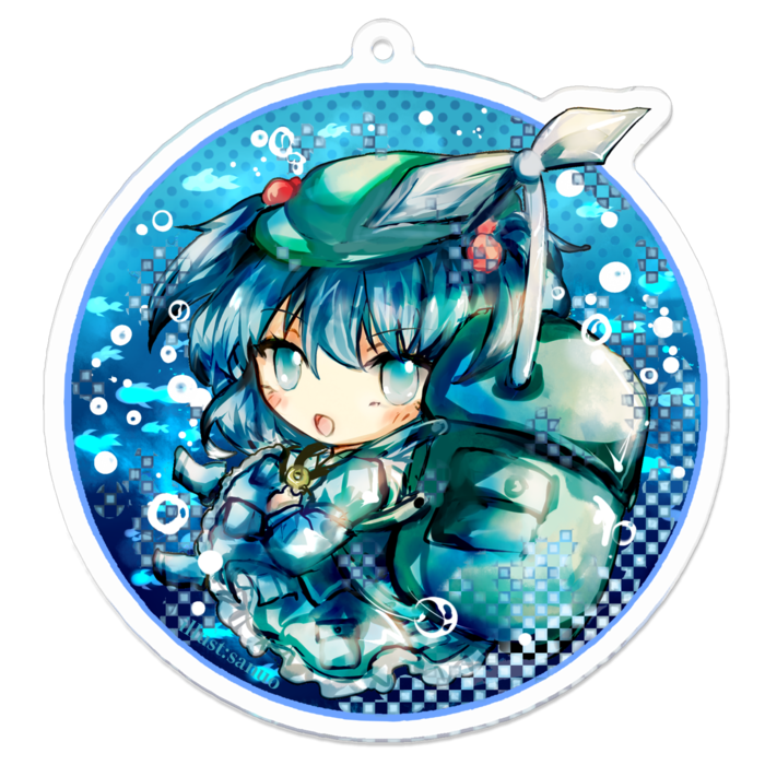 アクリルキーホルダー - 70 x 70 (mm)