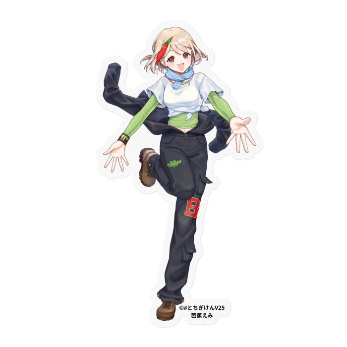 ステッカー - 100 x 100 (mm)