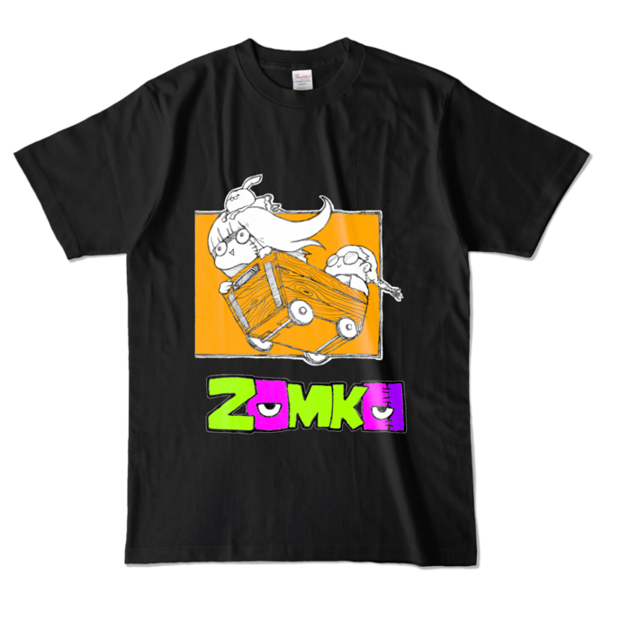 カラーTシャツ - L - ブラック (濃色)