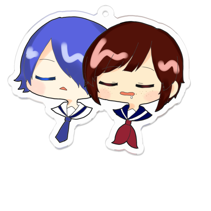 アクリルキーホルダー - 70 x 70 (mm)