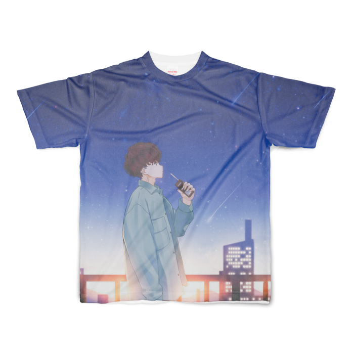 フルグラフィックTシャツ - S - 正面印刷のみ