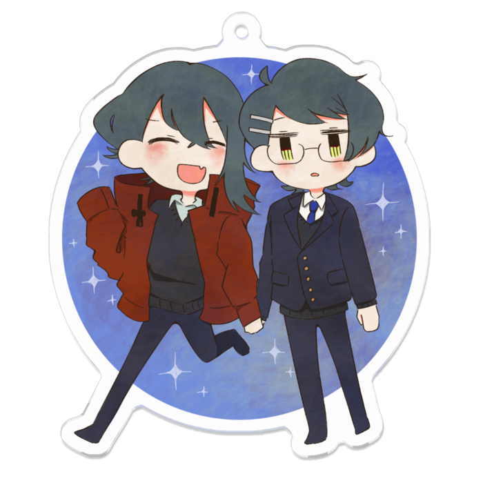 アクリルキーホルダー - 70 x 70 (mm)