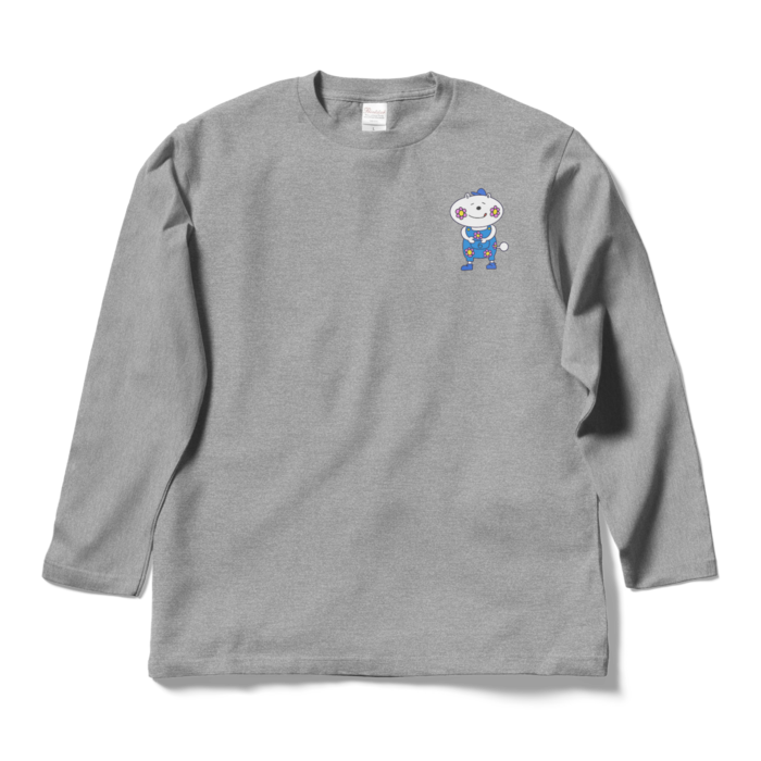 ロングスリーブTシャツ - L - 杢グレー