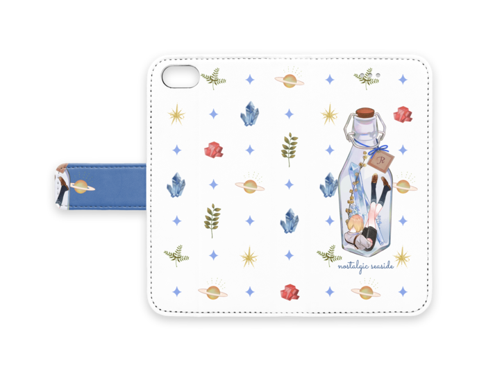 手帳型iPhoneケース - iPhone7 - ストラップ穴 なし