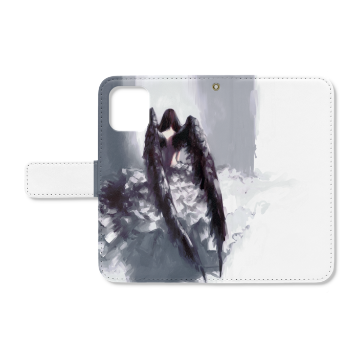 手帳型iPhoneケース - iPhone12 mini - ストラップ穴 あり