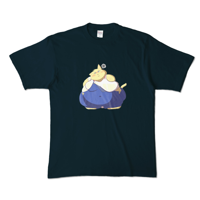 カラーTシャツ - XL - ネイビー (濃色)
