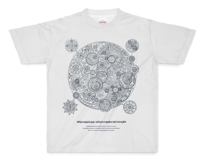 フルグラフィックTシャツ - M - 正面印刷のみ