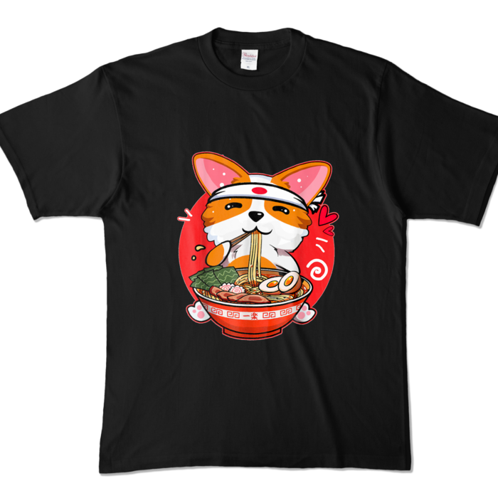 カラーTシャツ - XL - ブラック (濃色)