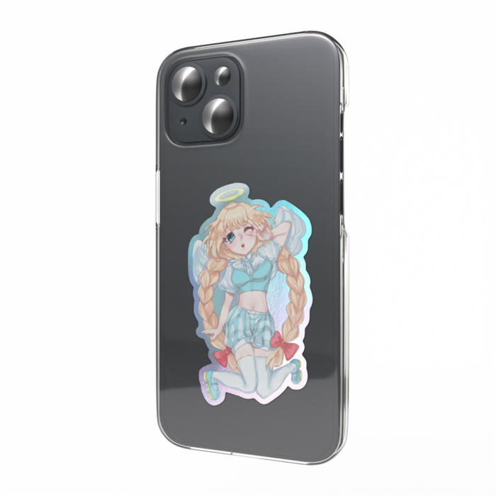オーロラスマホステッカー - W55 × H91mm 以内
