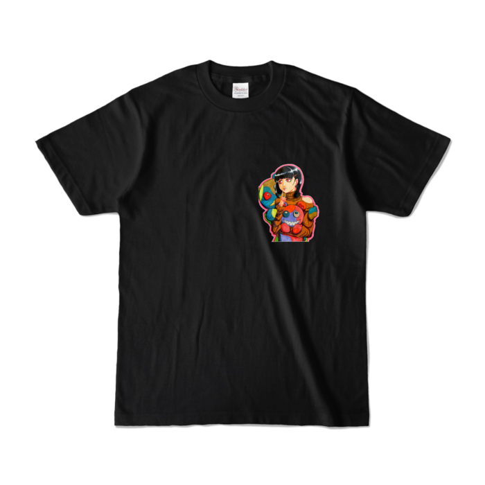 カラーTシャツ - S - ブラック (濃色)