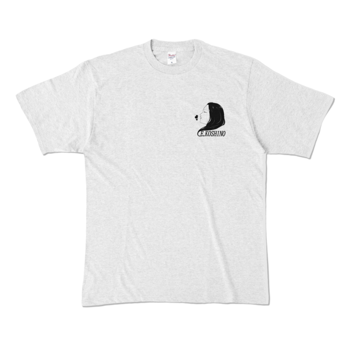 カラーTシャツ - XL - アッシュ (淡色)