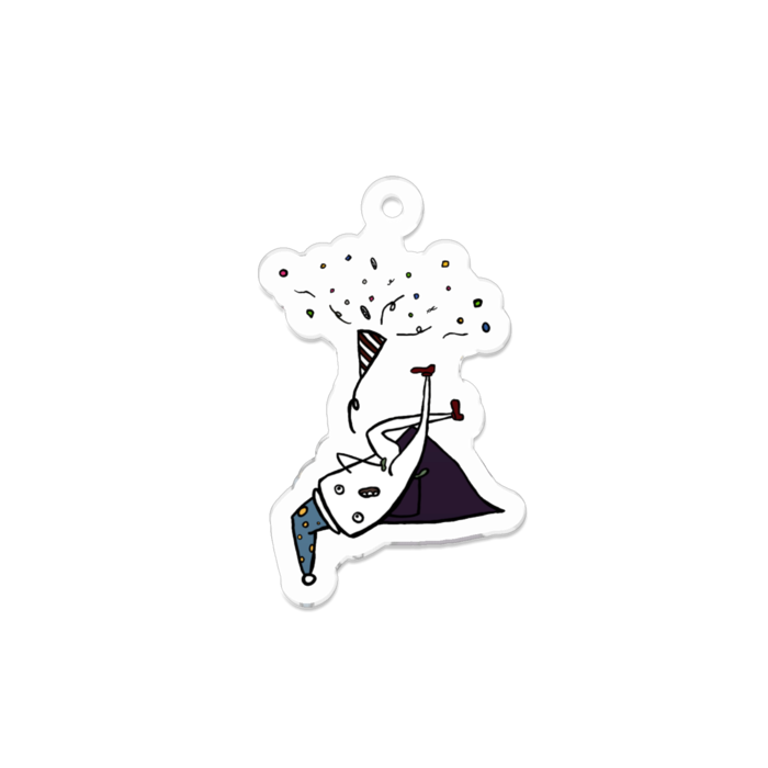 アクリルキーホルダー - 70 x 70 (mm)