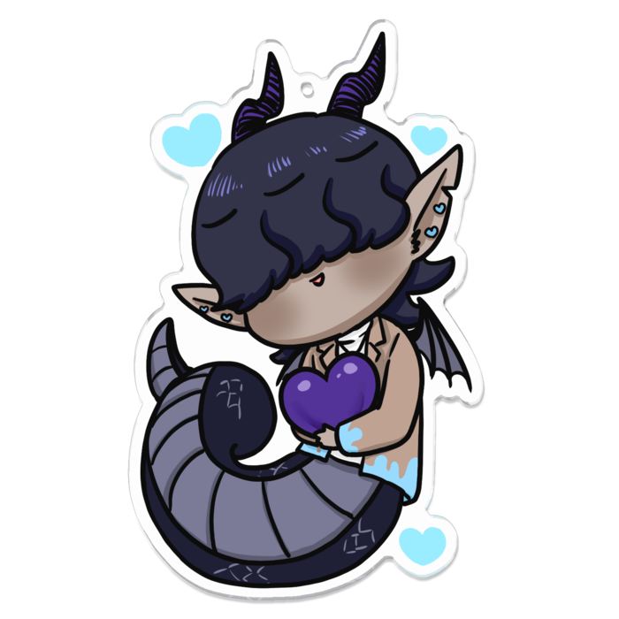 アクリルキーホルダー - 100 x 100 (mm)