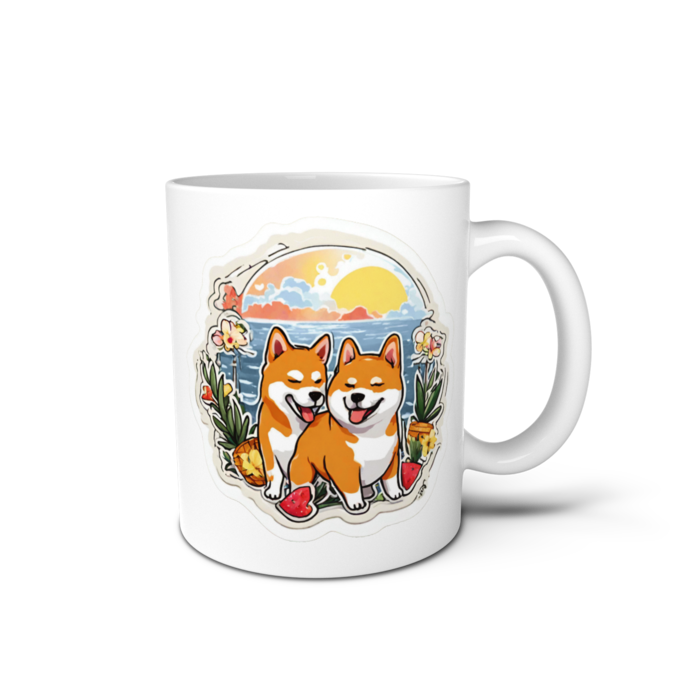 マグカップ - 直径 8 cm / 高さ 9.5 cm