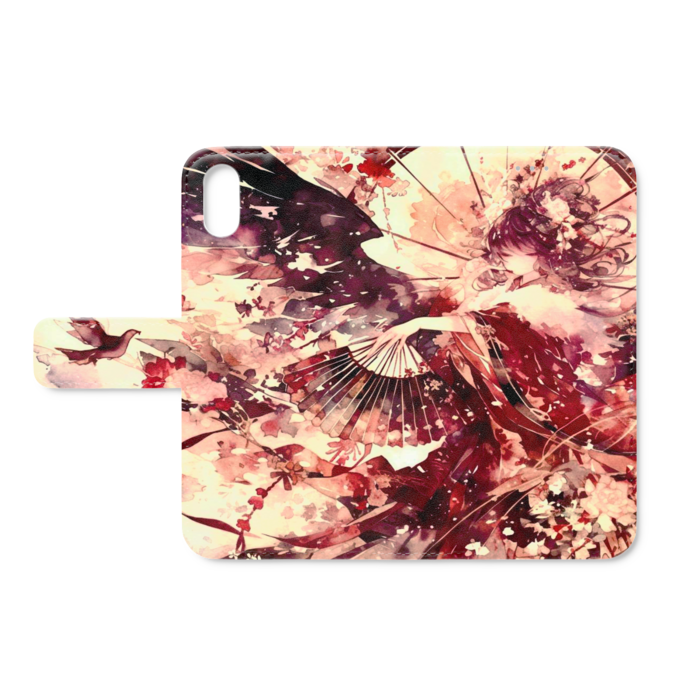 手帳型iPhoneケース - iPhone XS / X - ストラップ穴 なし