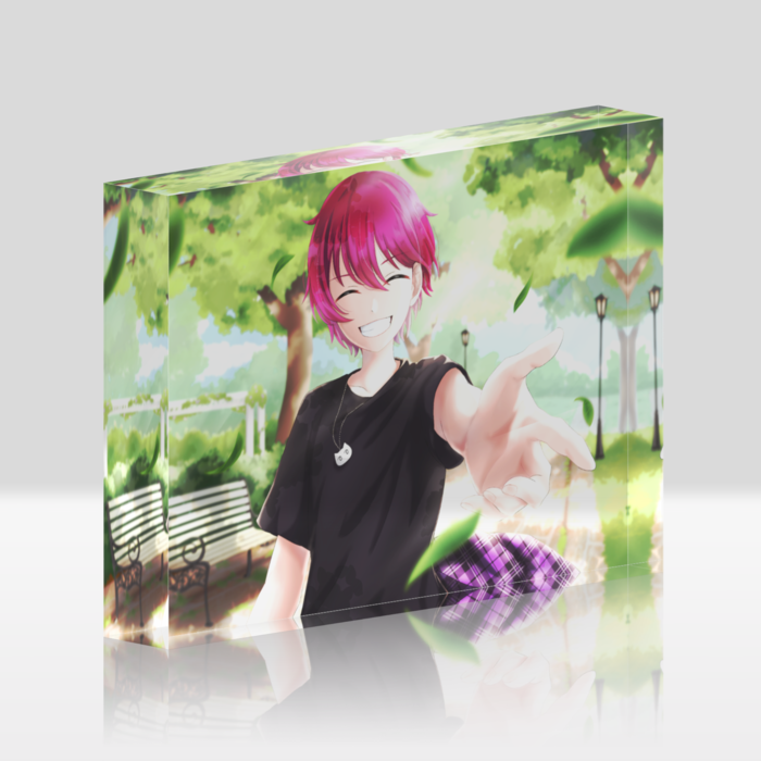 アクリルブロック - 新緑