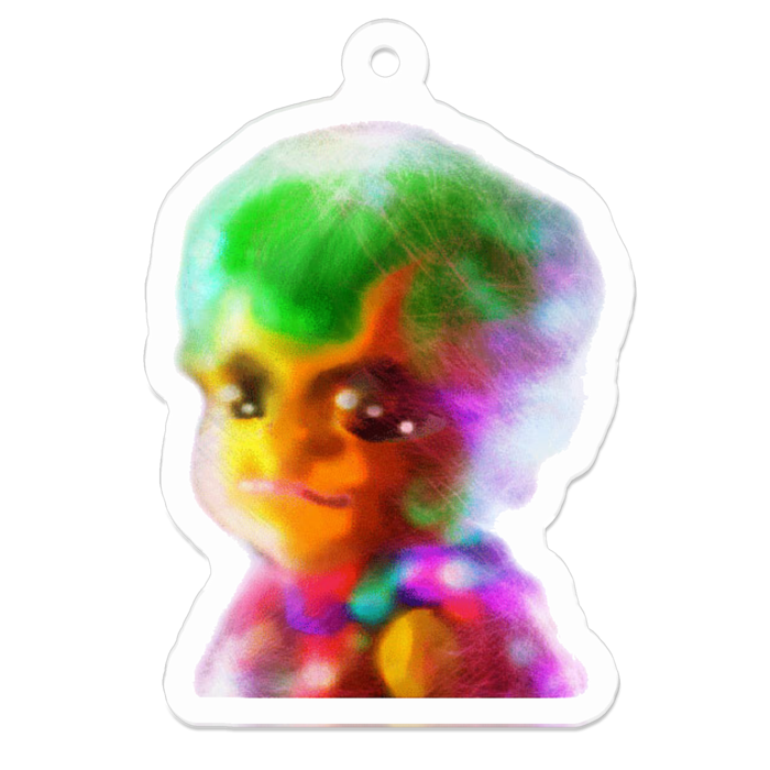 アクリルキーホルダー - 50 × 50 (mm)