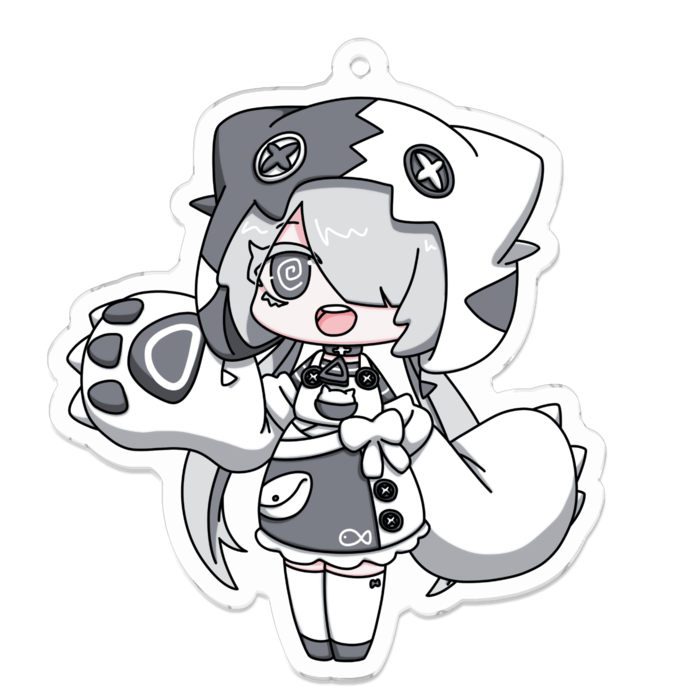 アクリルキーホルダー - 70 x 70 (mm)