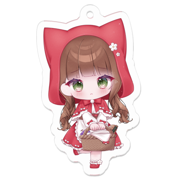 アクリルキーホルダー - 50 x 50 (mm)