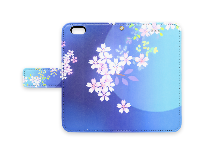 手帳型iPhoneケース - iPhone 6 / 6s - ストラップ穴 あり