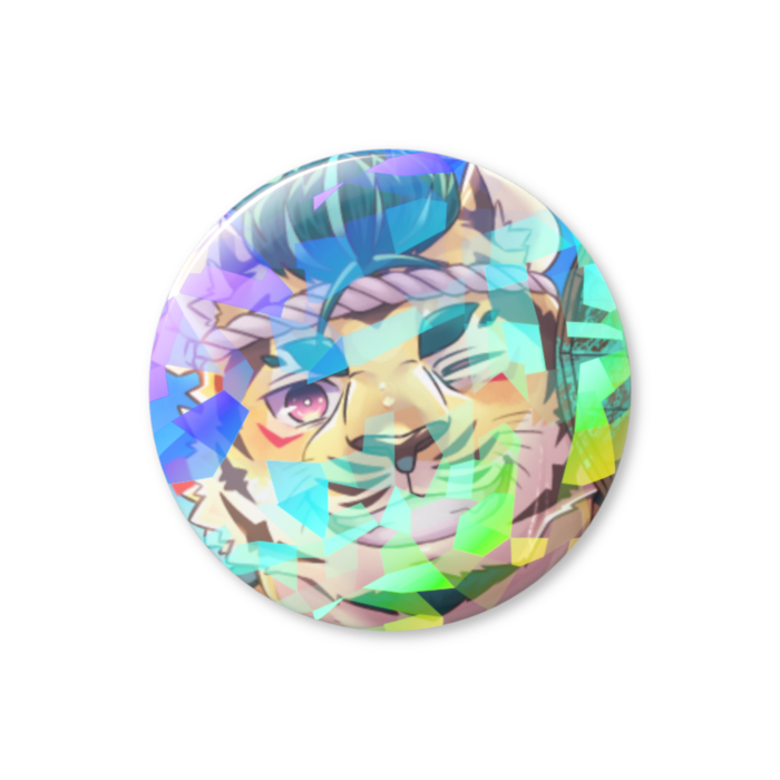 ホログラム缶バッジ - 56mm