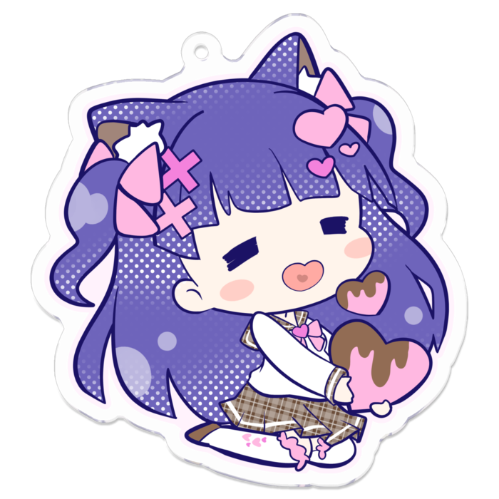 アクリルキーホルダー - 70 x 70 (mm)