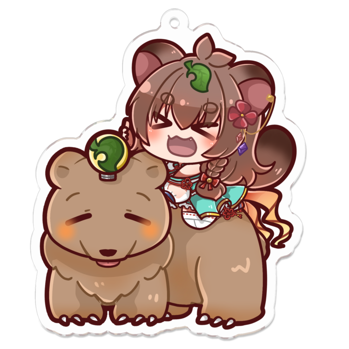 アクリルキーホルダー - 70 x 70 (mm)