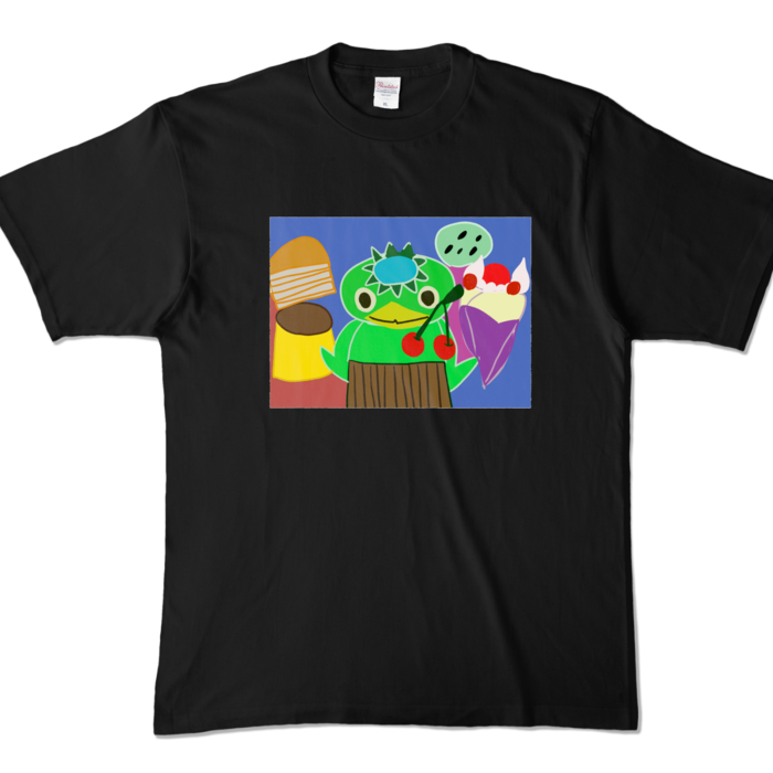 カラーTシャツ - XL - ブラック (濃色)