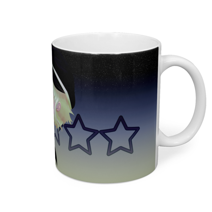 マグカップ - 直径 8 cm / 高さ 9.5 cm 星