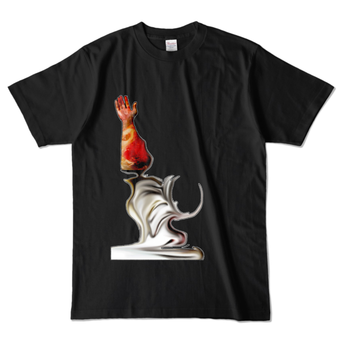 カラーTシャツ - L - ブラック (濃色)