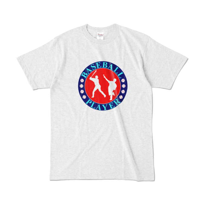 カラーTシャツ - L - アッシュ (淡色)