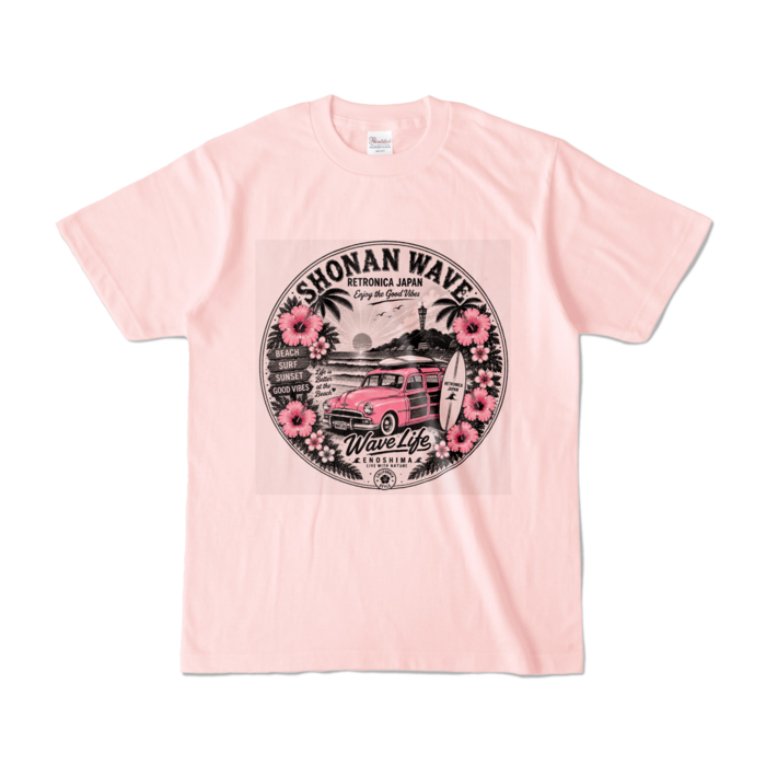 カラーTシャツ - S - ライトピンク (淡色)