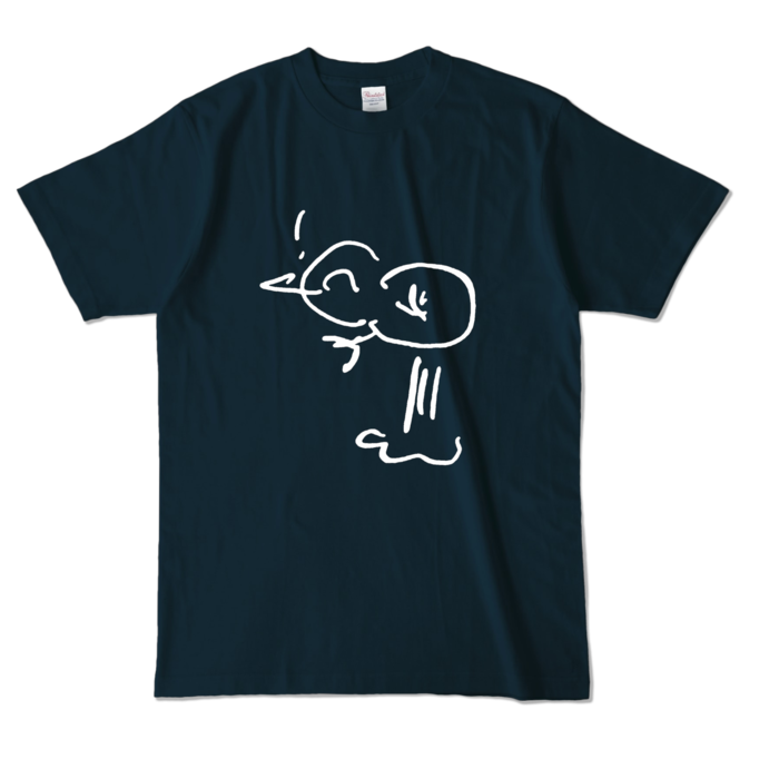 カラーTシャツ - L - ネイビー (濃色)