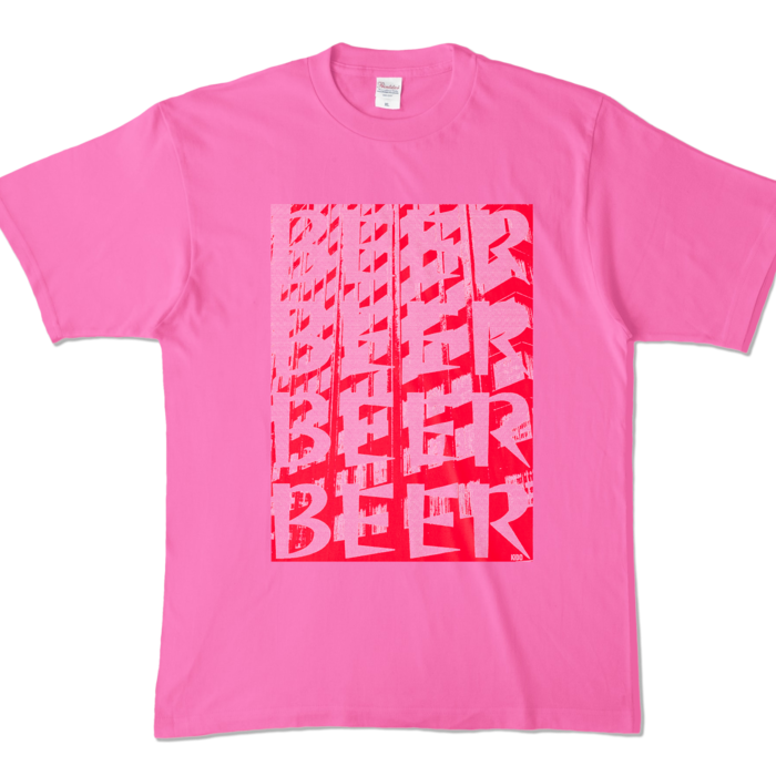 カラーTシャツ - XL - ピンク (濃色)