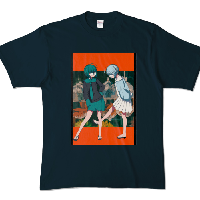 カラーTシャツ - XL - ネイビー (濃色)