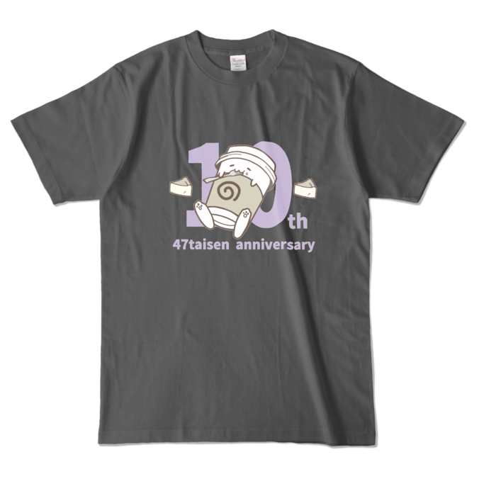 スタべちゃんTシャツ - L - チャコール 