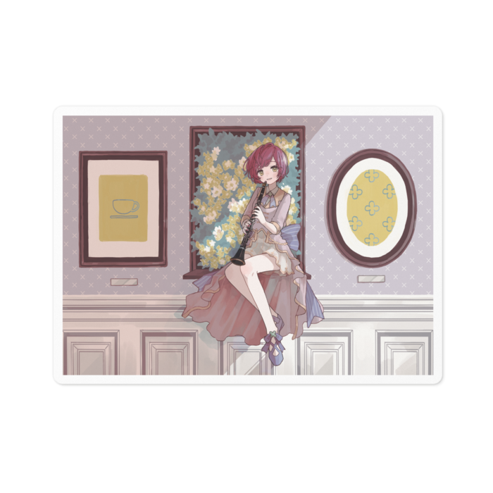 ステッカー - 100 x 100 (mm)