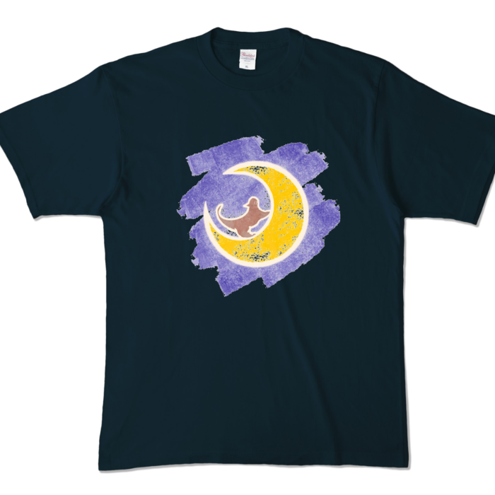 カラーTシャツ - XL - ネイビー (濃色)