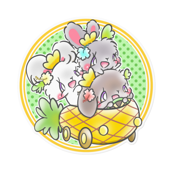 ステッカー - 160 x 160 (mm)