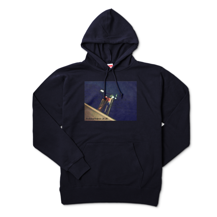 パーカー - XL - ネイビー