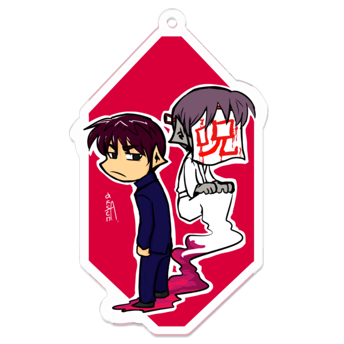 アクリルキーホルダー - 70 x 70 (mm)
