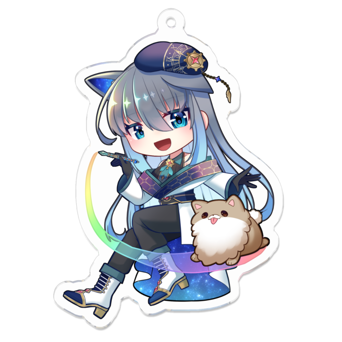 アクリルキーホルダー - 70 x 70 (mm)