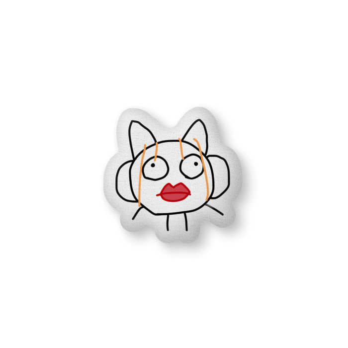 ふかふかクッション - 中（H36×W56cm） - 片面