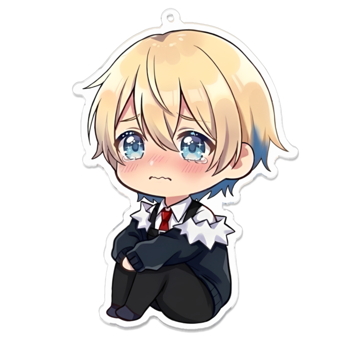 泣き顔カップなし100 x 100 