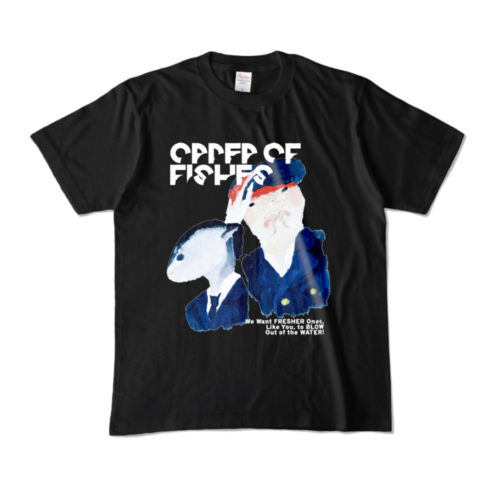カラーTシャツ - M - ブラック (濃色)