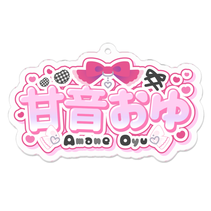 アクリルキーホルダー - 70 x 70 (mm)